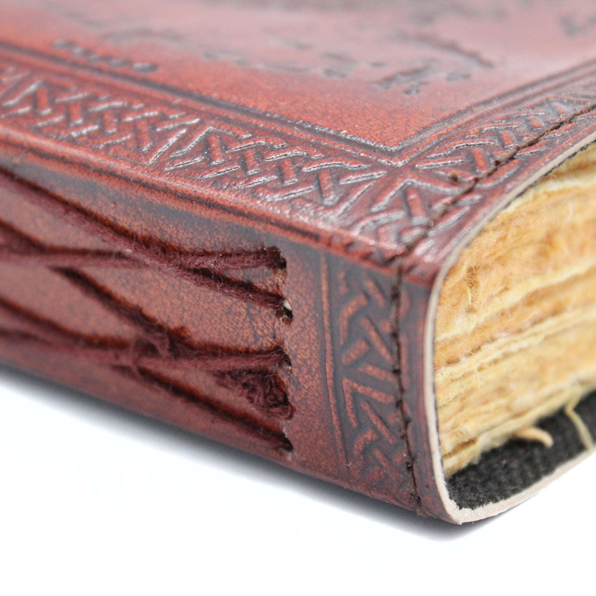 Crimson Codex Leather Journal