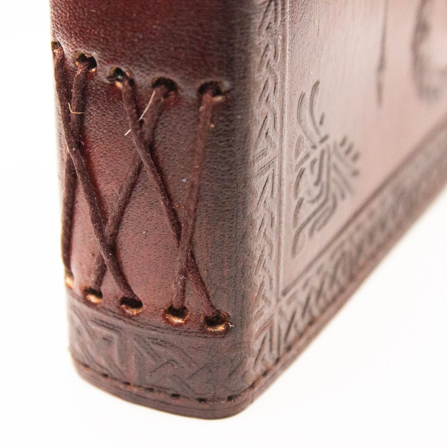 Red Dragon Grimoire Leather Journal