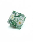 Spring Meadow Liquid Core 7pcs Dice Set | Sharp Edge Dice