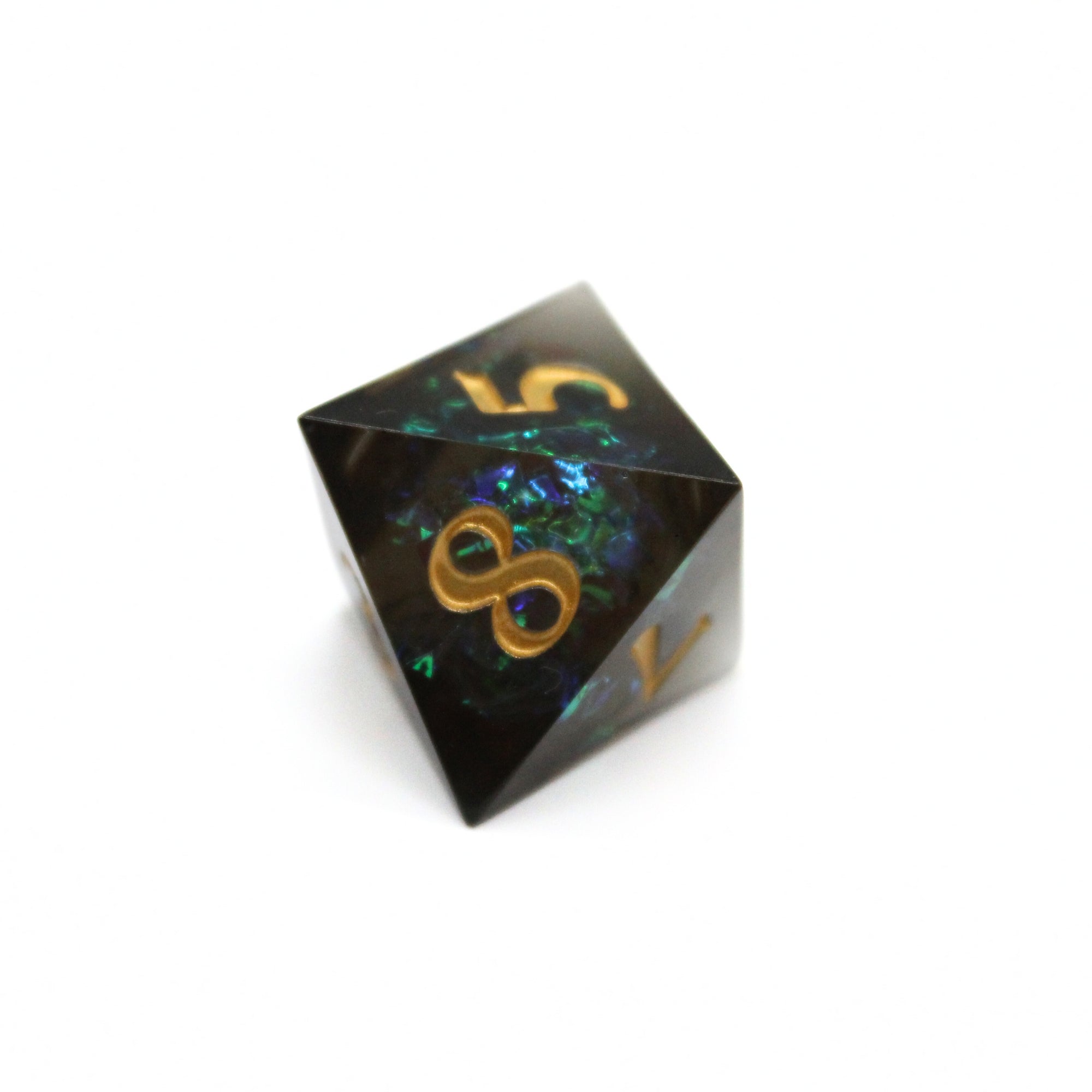 Midnight Prism 7pcs Inclusion Dice Set | Sharp Edge Dice