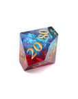 Astral Radiance 7pcs Inclusion Dice Set | Sharp Edge Dice