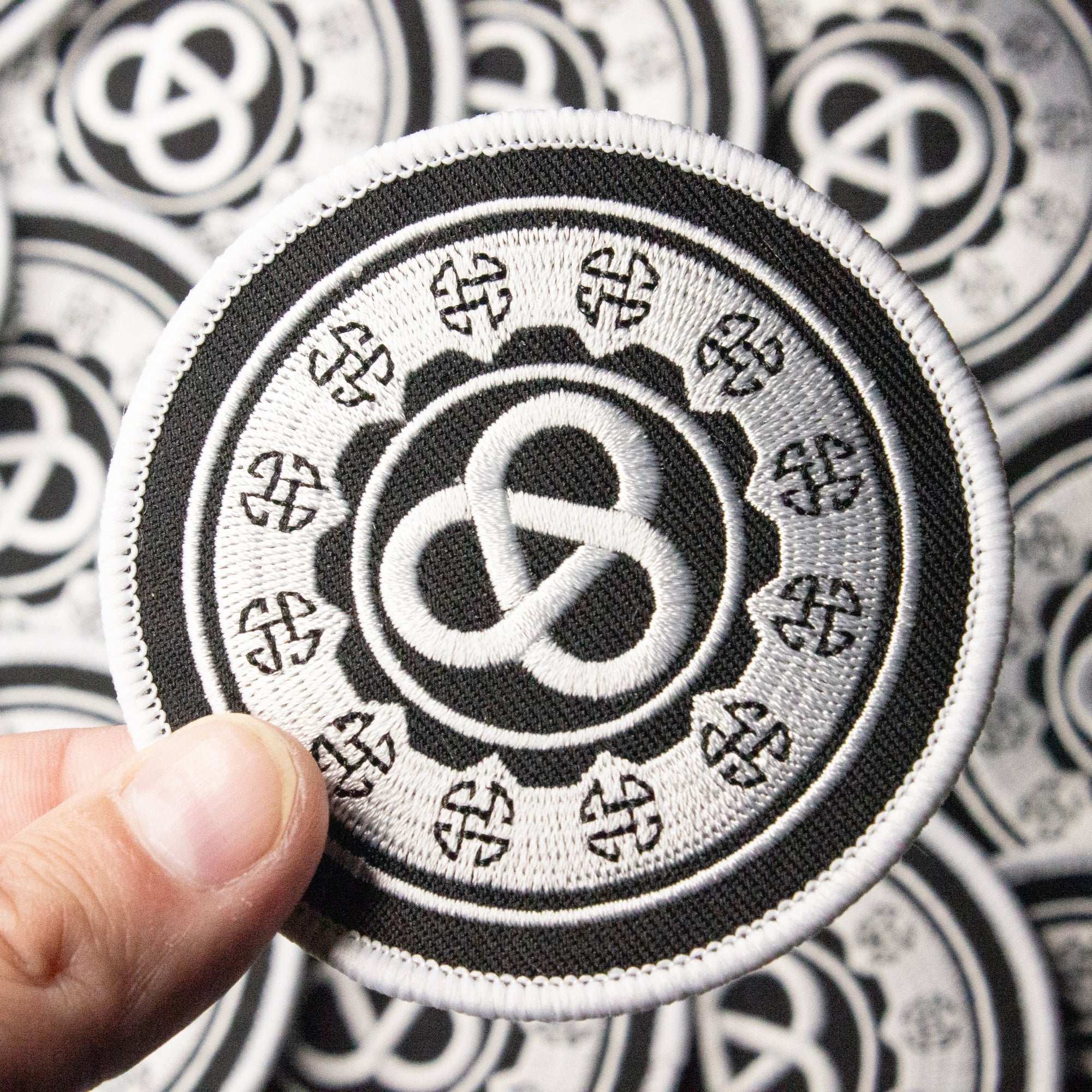 Viking Celtic Knot 3" Embroidered Patch