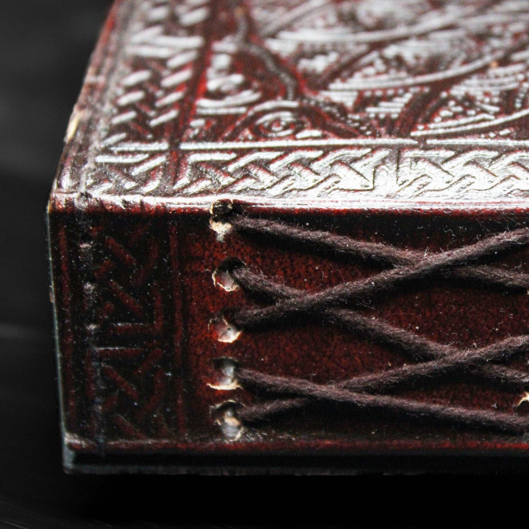 Red Raven Leather Journal