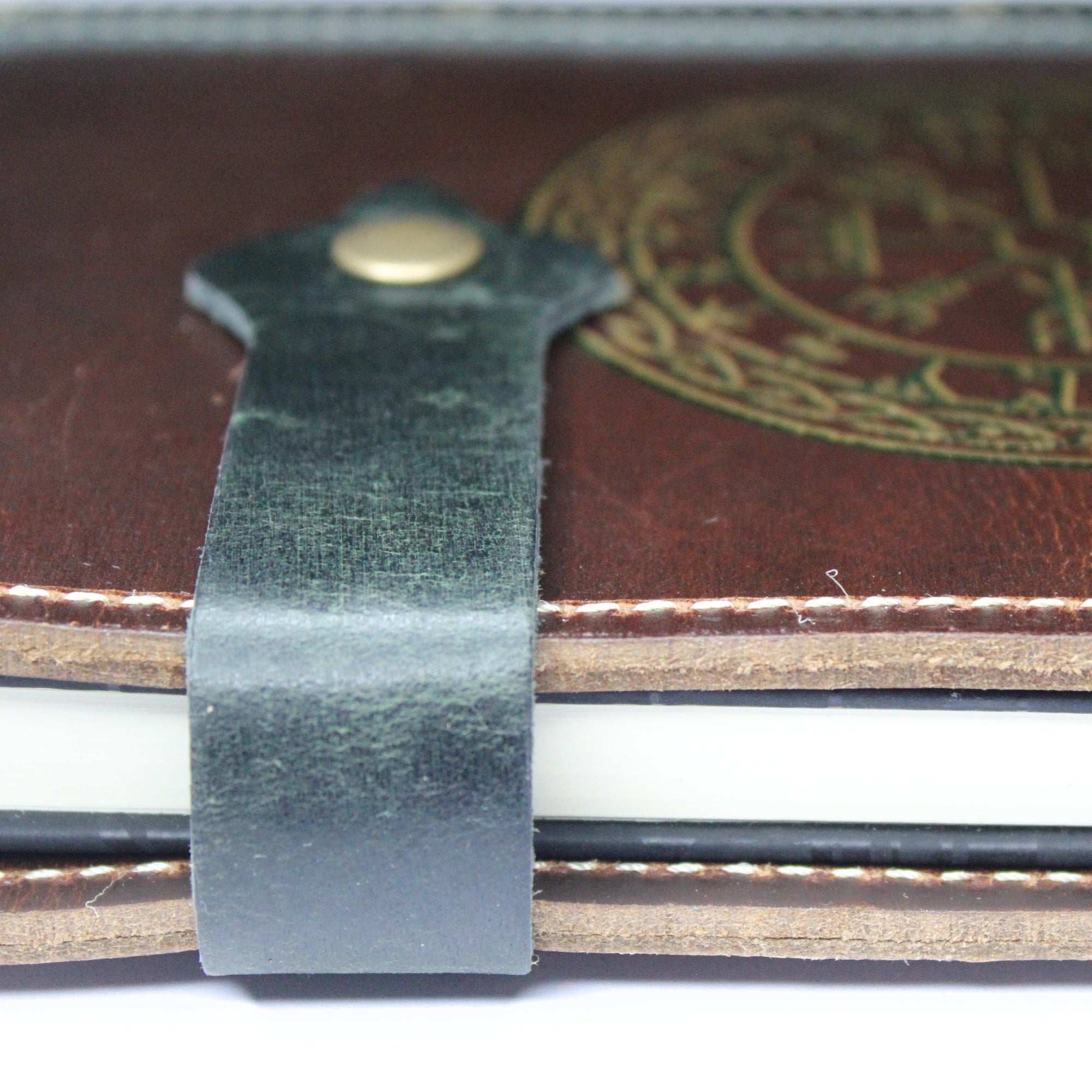 Refillable Leather Journal | Celtic Wheel