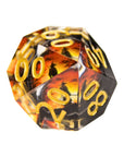 Ronin Sunrise 7pc Resin Dice Set | Little Worlds Collection