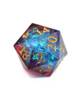 Astral Radiance 7pcs Inclusion Dice Set | Sharp Edge Dice