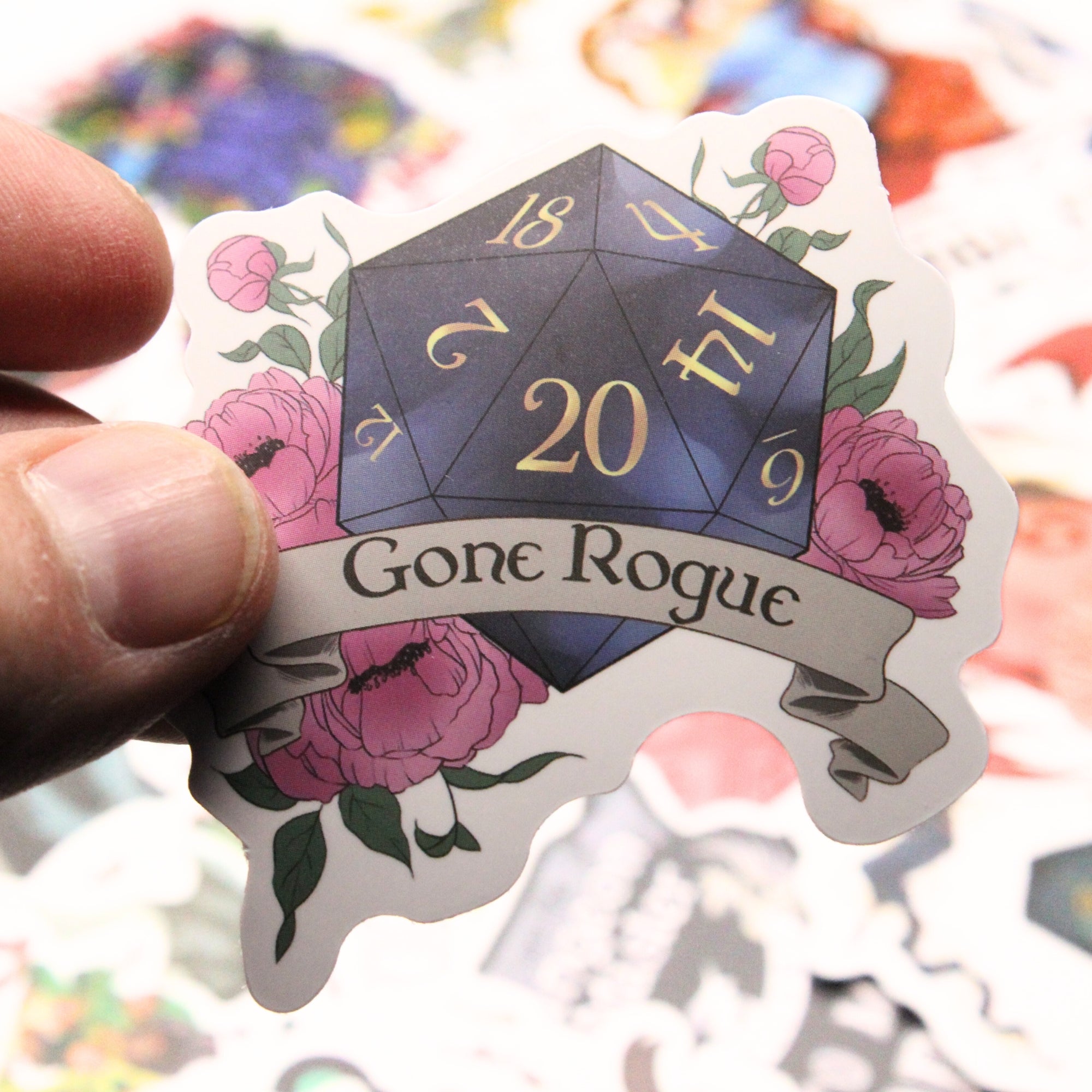 Gone Rogue Sticker 1&quot;