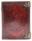 Red Raven Leather Journal