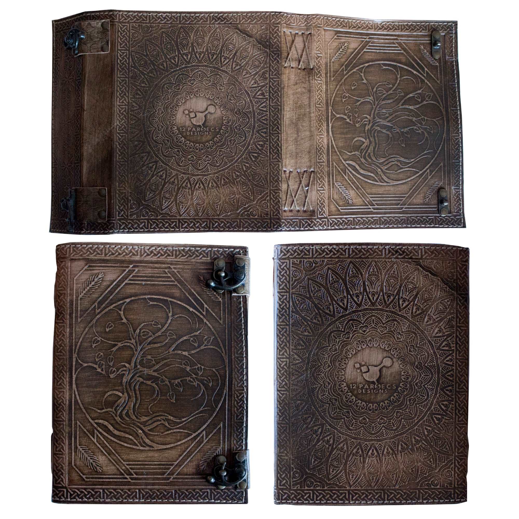 Yggdrasil World Tree Leather Journal