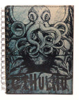 Slate Cthulhu Leather Spiral Notebook