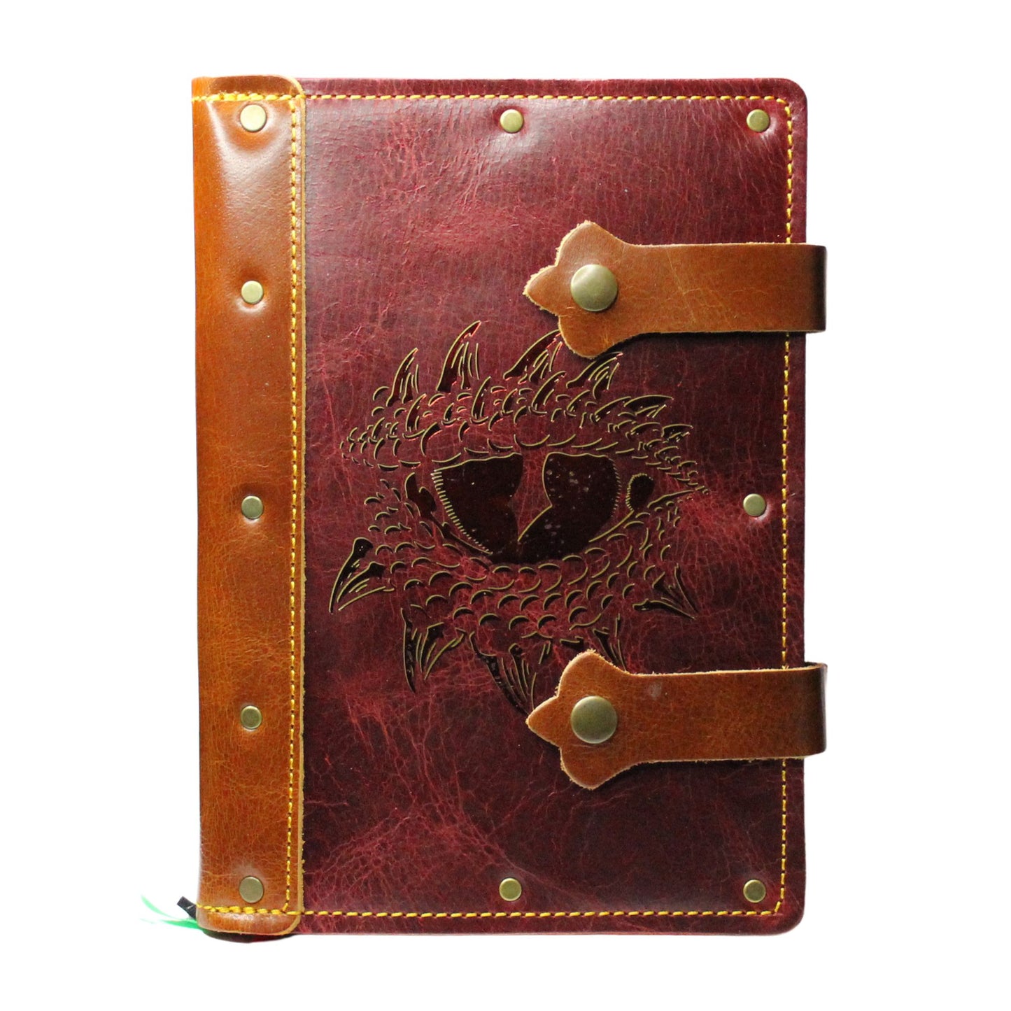 Refillable Leather Journal | Dragon Eye