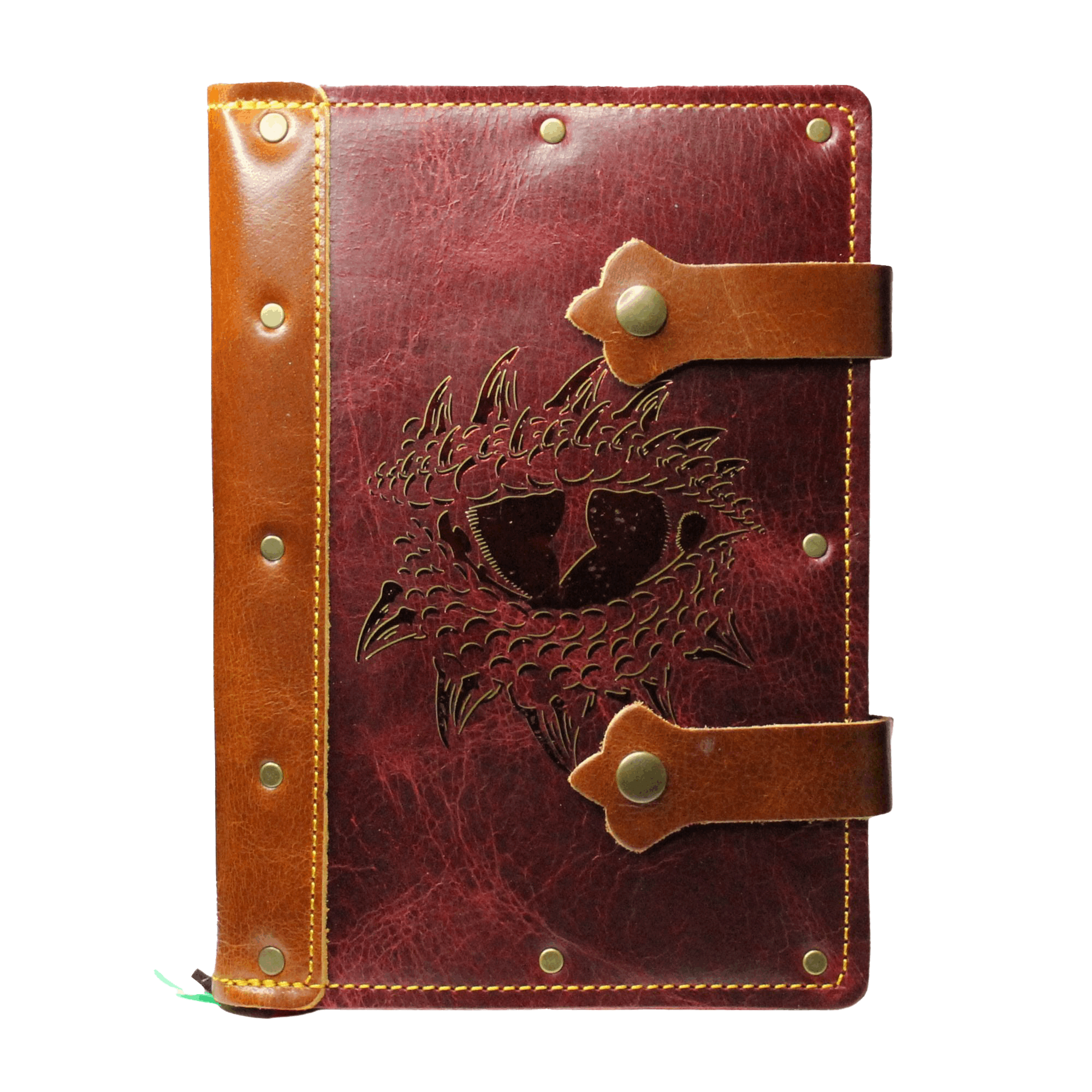 Refillable Leather Journal | Dragon Eye