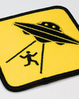 Alien Abduction Zone 3" Embroidered Patch