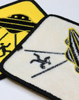 Alien Abduction Zone 3" Embroidered Patch