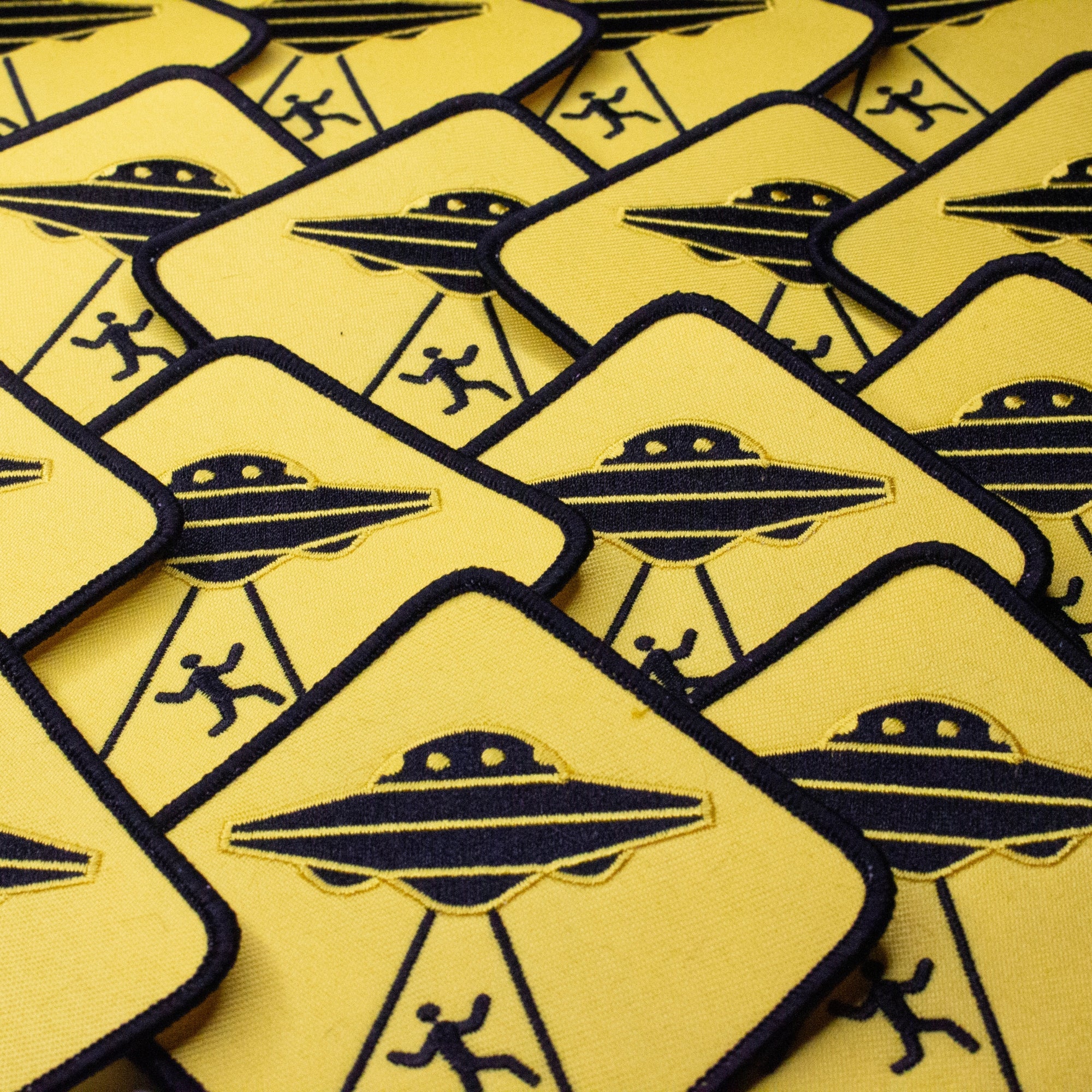 Alien Abduction Zone 3" Embroidered Patch