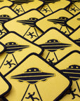 Alien Abduction Zone 3" Embroidered Patch