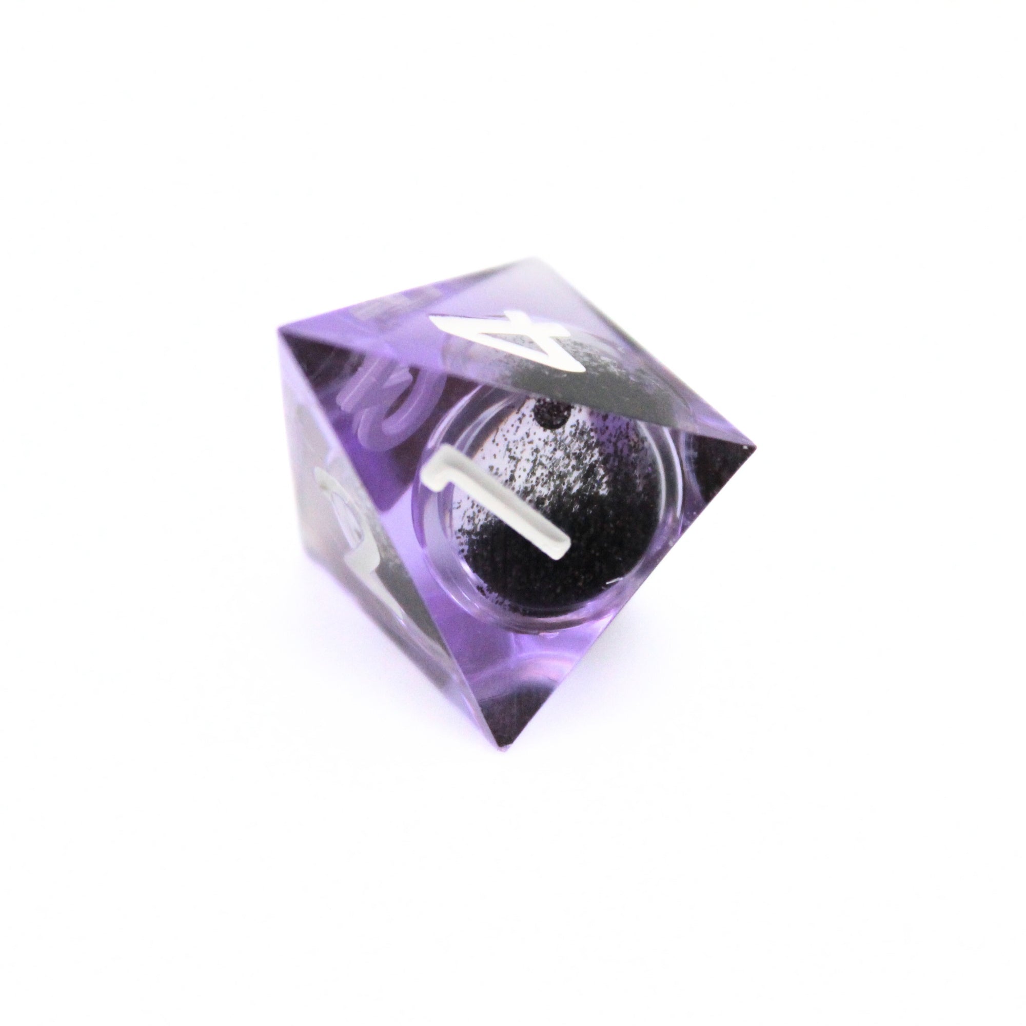 Amethyst Liquid Core 7pcs Dice Set | Sharp Edge Dice