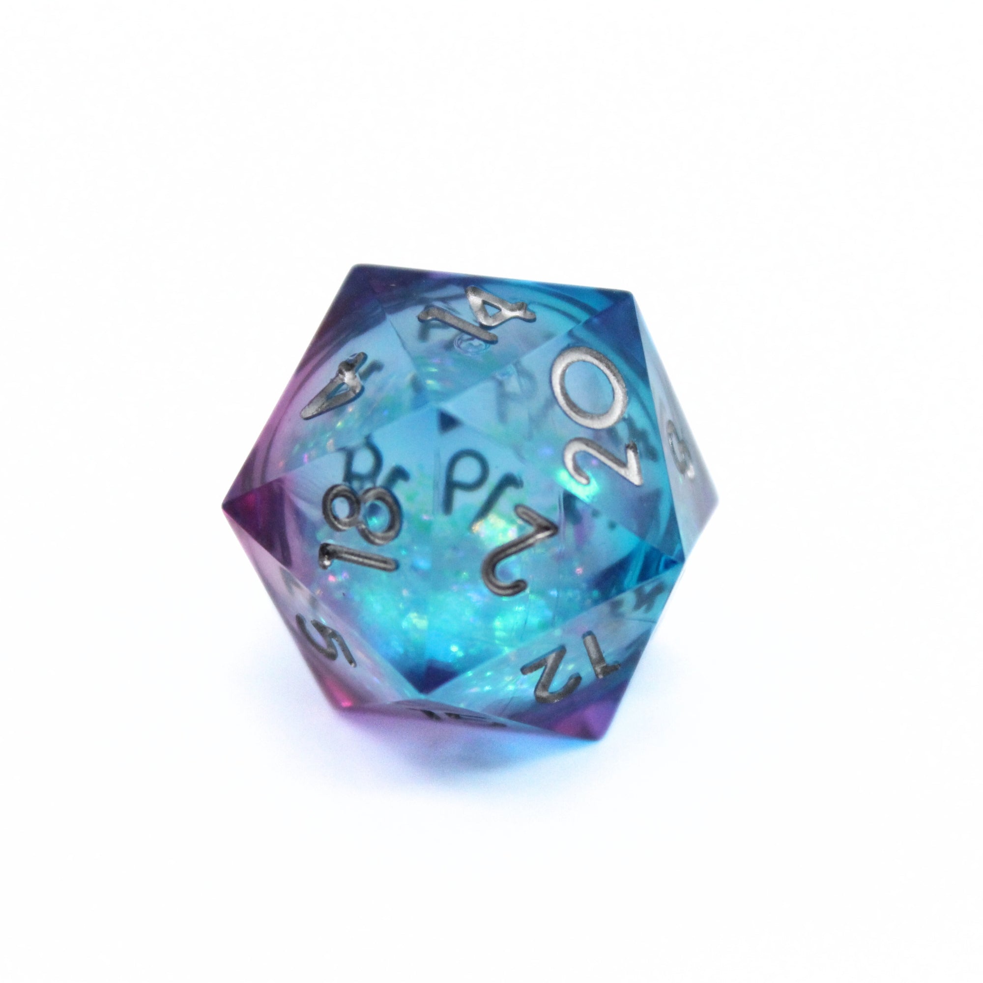 Aurora Drift Liquid Core 7pcs Dice Set | Sharp Edge Dice