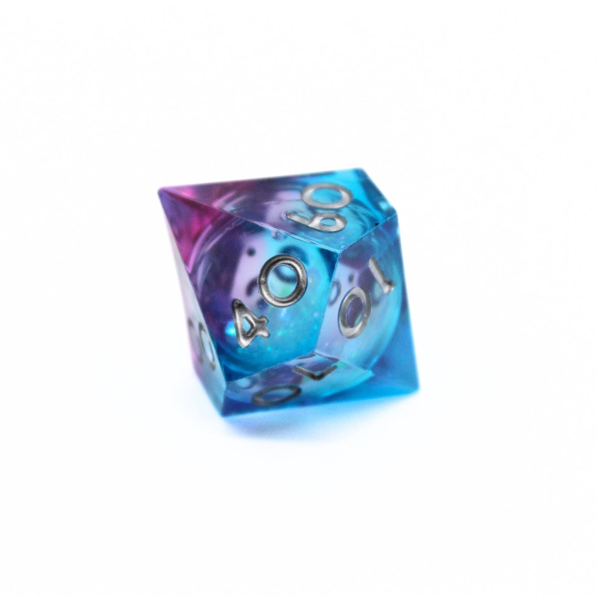 Aurora Drift Liquid Core 7pcs Dice Set | Sharp Edge Dice