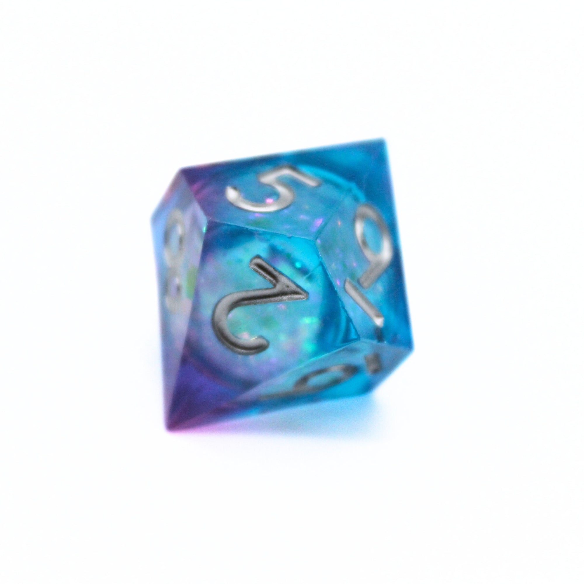 Aurora Drift Liquid Core 7pcs Dice Set | Sharp Edge Dice