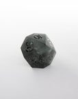 Black Lightning Cracked Glass Dice (7pc Set)