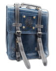 Blue Bag of the Abyss Gamer's Leather Backpack