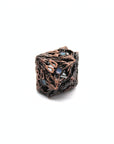 Blue Dragon Eye Hollow Metal Dice (7pcs Set)