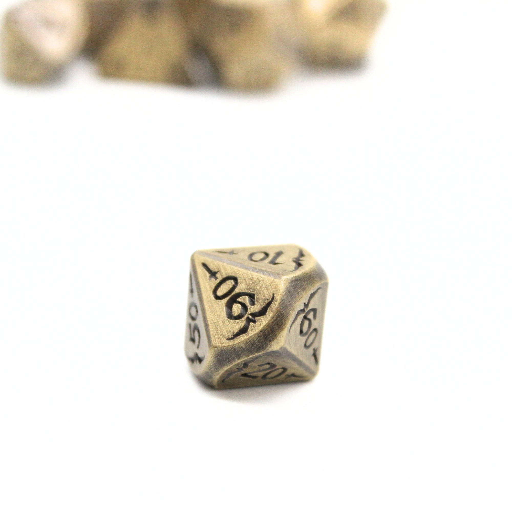 Bronze Lance Metal Dice (7pcs Set)