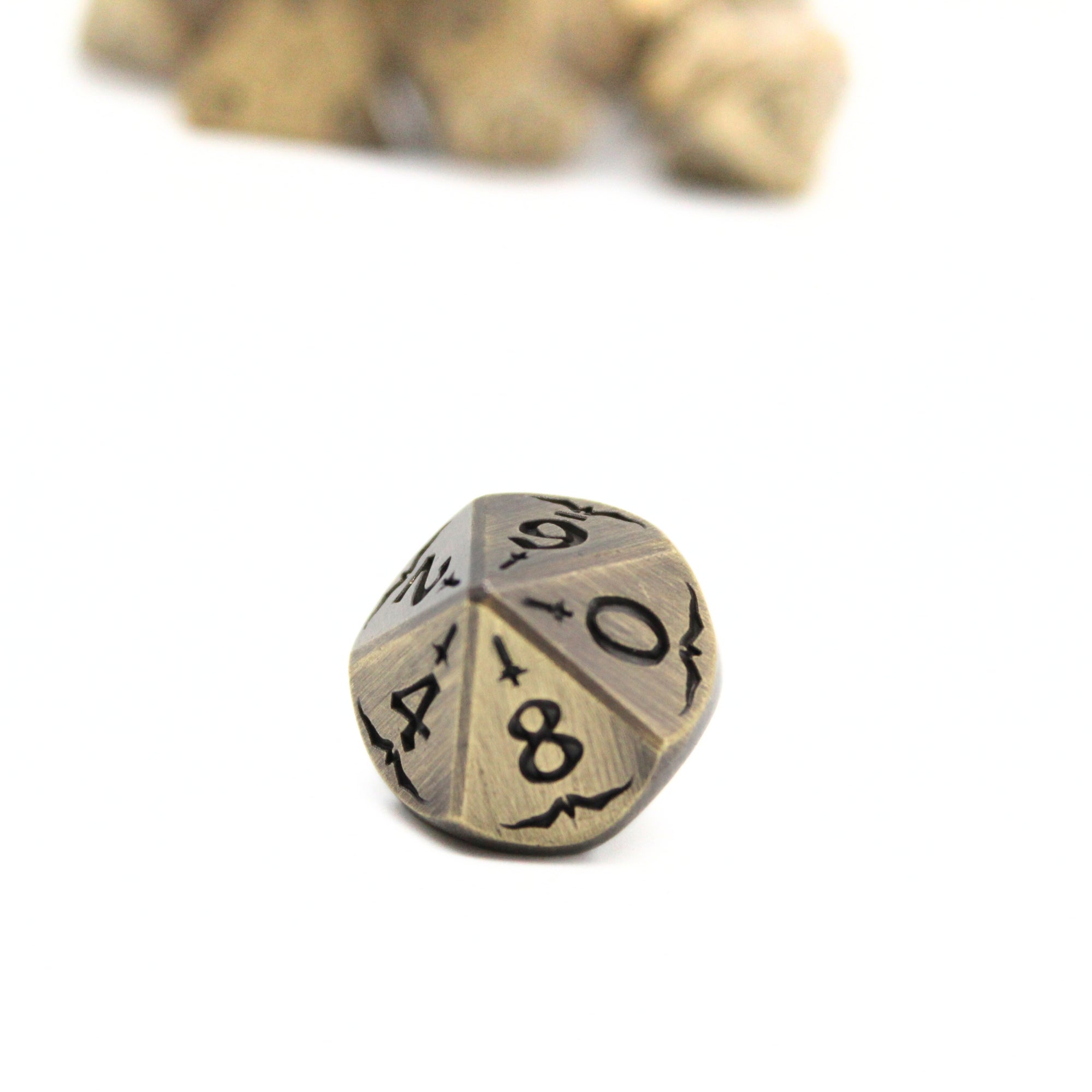 Bronze Lance Metal Dice (7pcs Set)