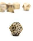 Bronze Lance Metal Dice (7pcs Set)