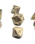 Bronze Lance Metal Dice (7pcs Set)