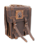 Brown Bag of the Abyss | Gamer's Leather Backpack