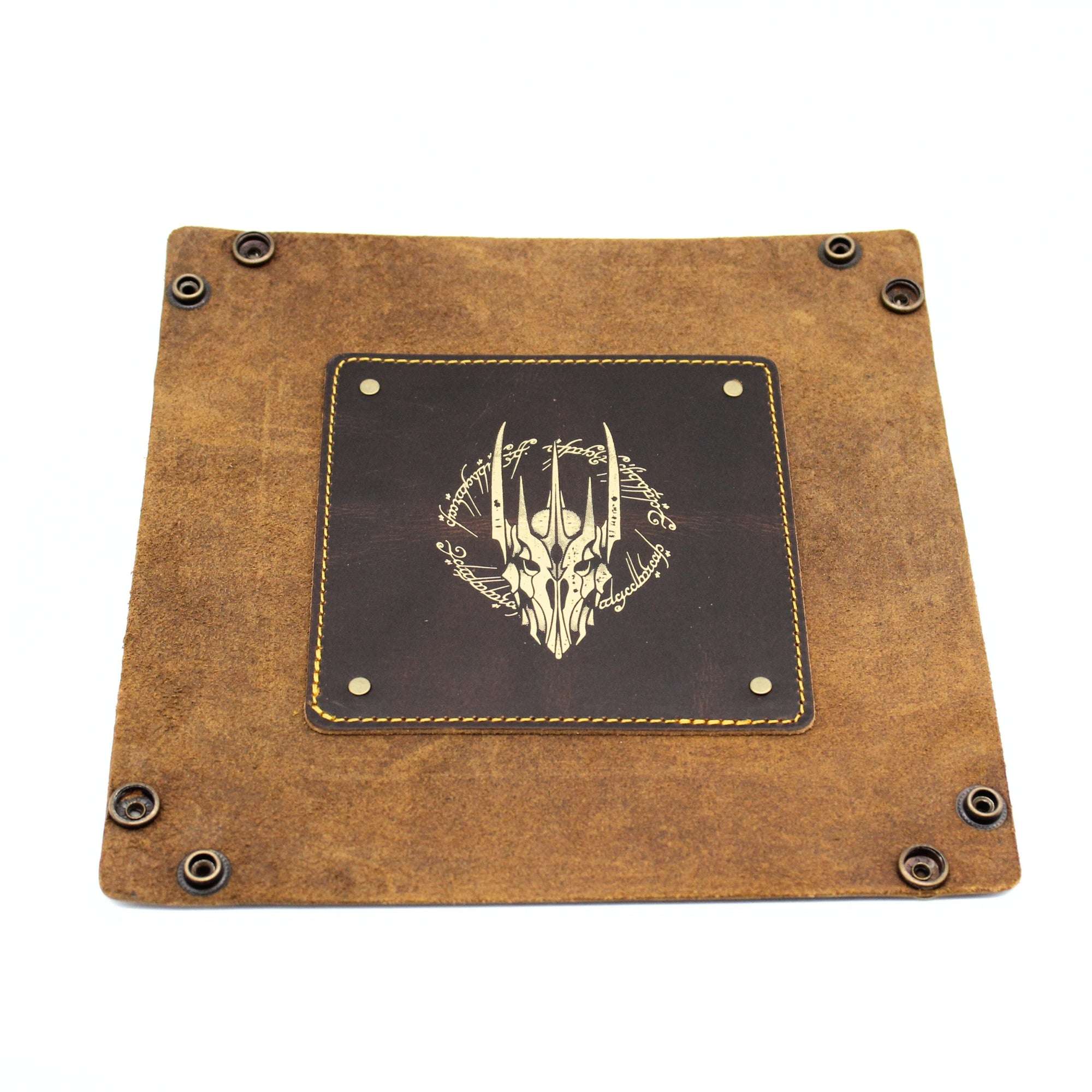 Brown Dark Lord Dice Rolling Tray