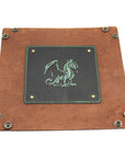 Brown Dragon Dice Rolling Tray