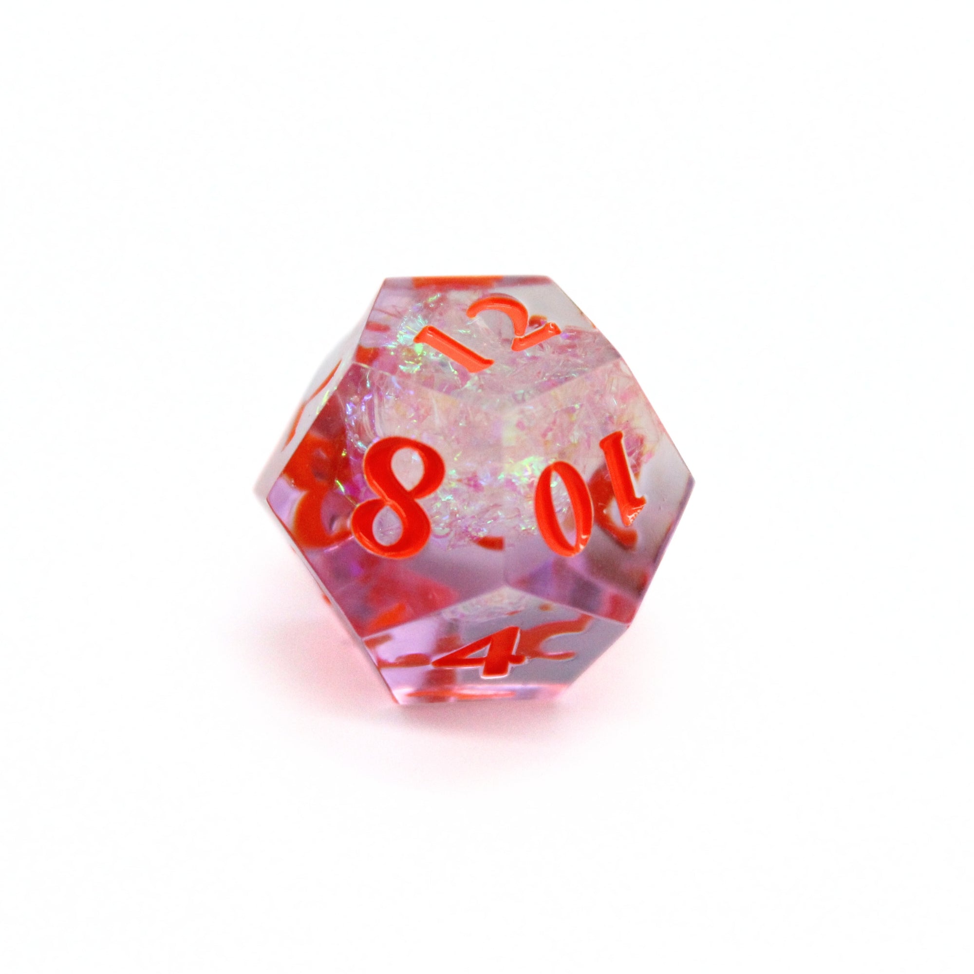 Celestial Glow 7pcs Inclusion Dice Set | Sharp Edge Dice