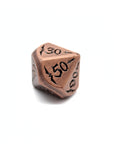 Copper Lance Metal Dice (7pcs Set)