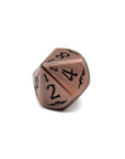 Copper Lance Metal Dice (7pcs Set)