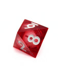 Crimson Blaze Liquid Core 7pcs Dice Set | Sharp Edge Dice