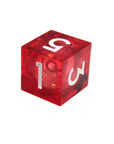 Crimson Blaze Liquid Core 7pcs Dice Set | Sharp Edge Dice