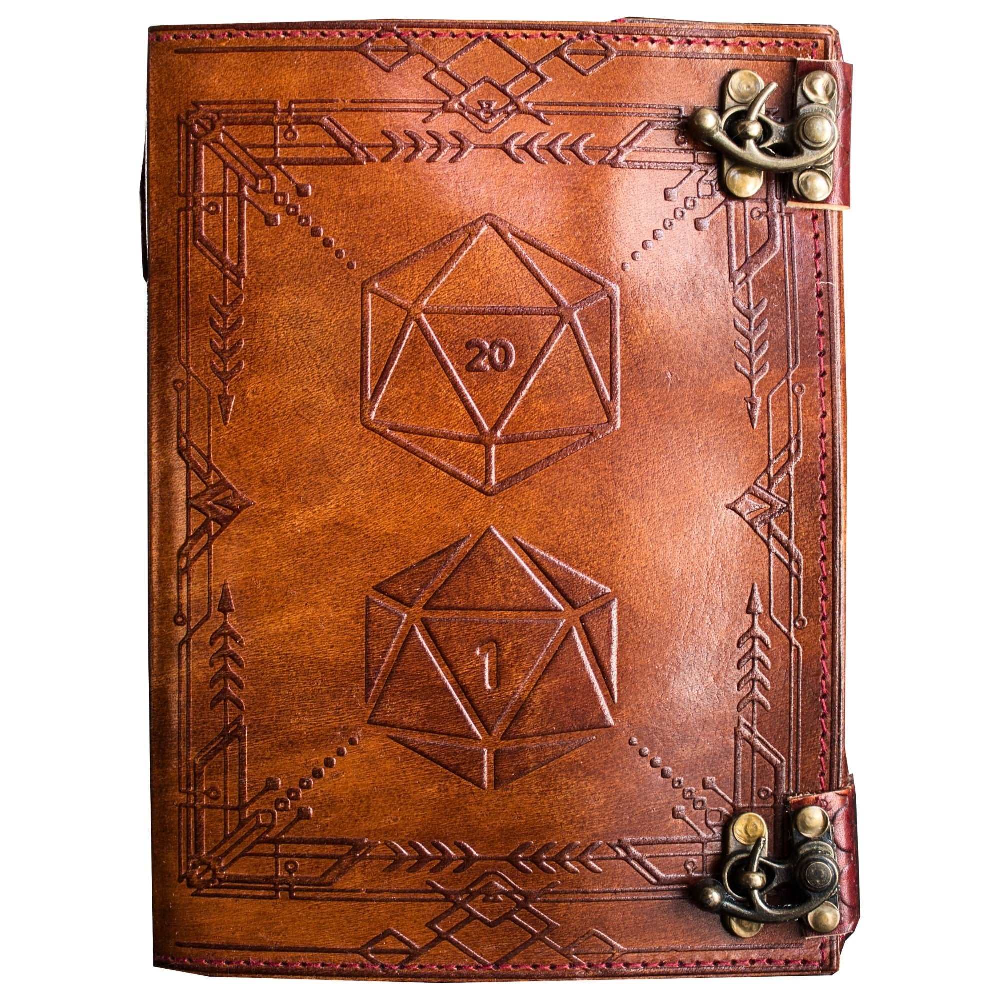 D20 Polyhedral Dice Journal