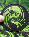 Double Dragon 3" Embroidered Patch