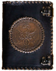 Dragon Crest Leather Notebook