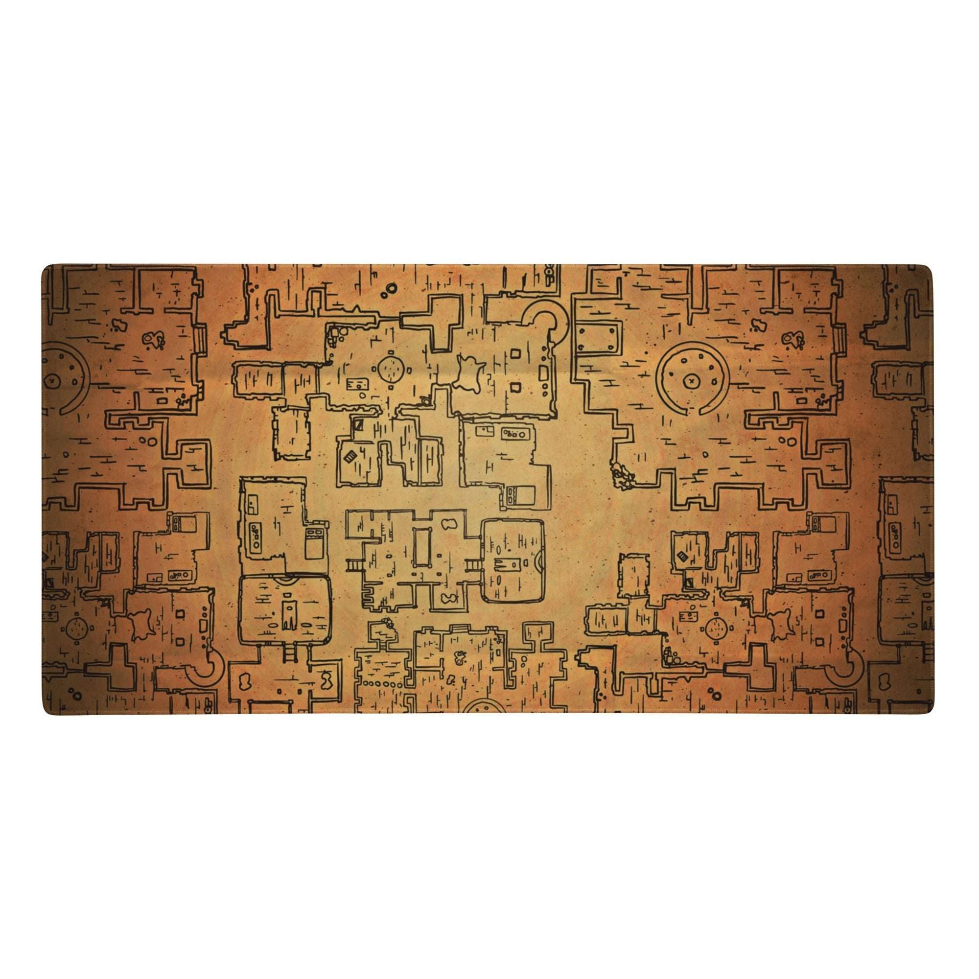 Dungeon Map Battle Mat and Mousepad