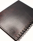 Dungeon Map Leather Spiral Notebook