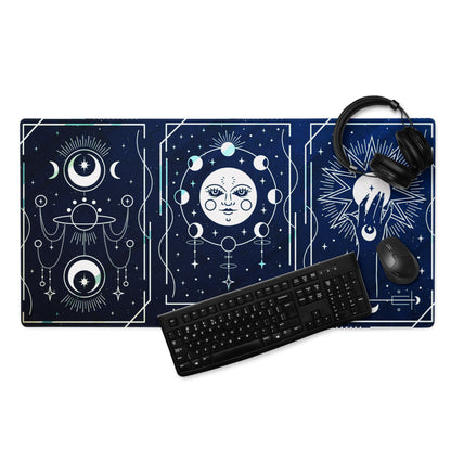 The Moon Tarot Card Gaming Mouse Pad/Battlemat