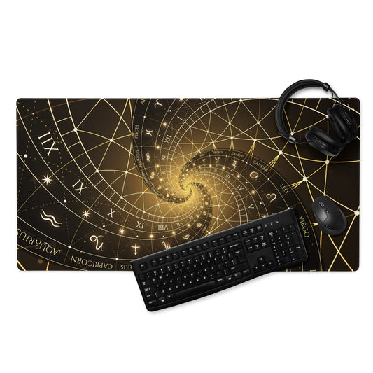 Black Star Astrology Gaming Mouse Pad