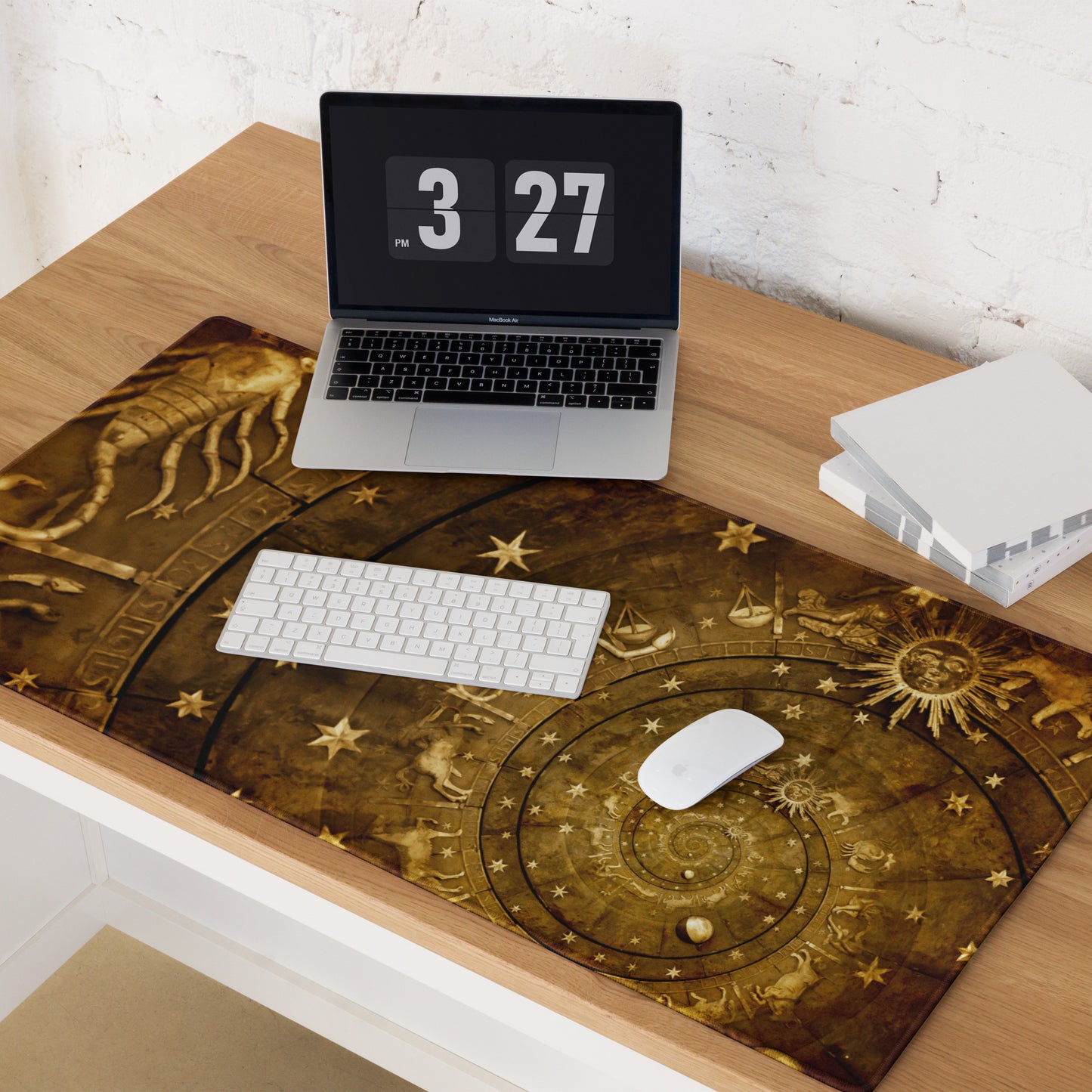 Golden Spiral Astrology Gaming Mouse Pad