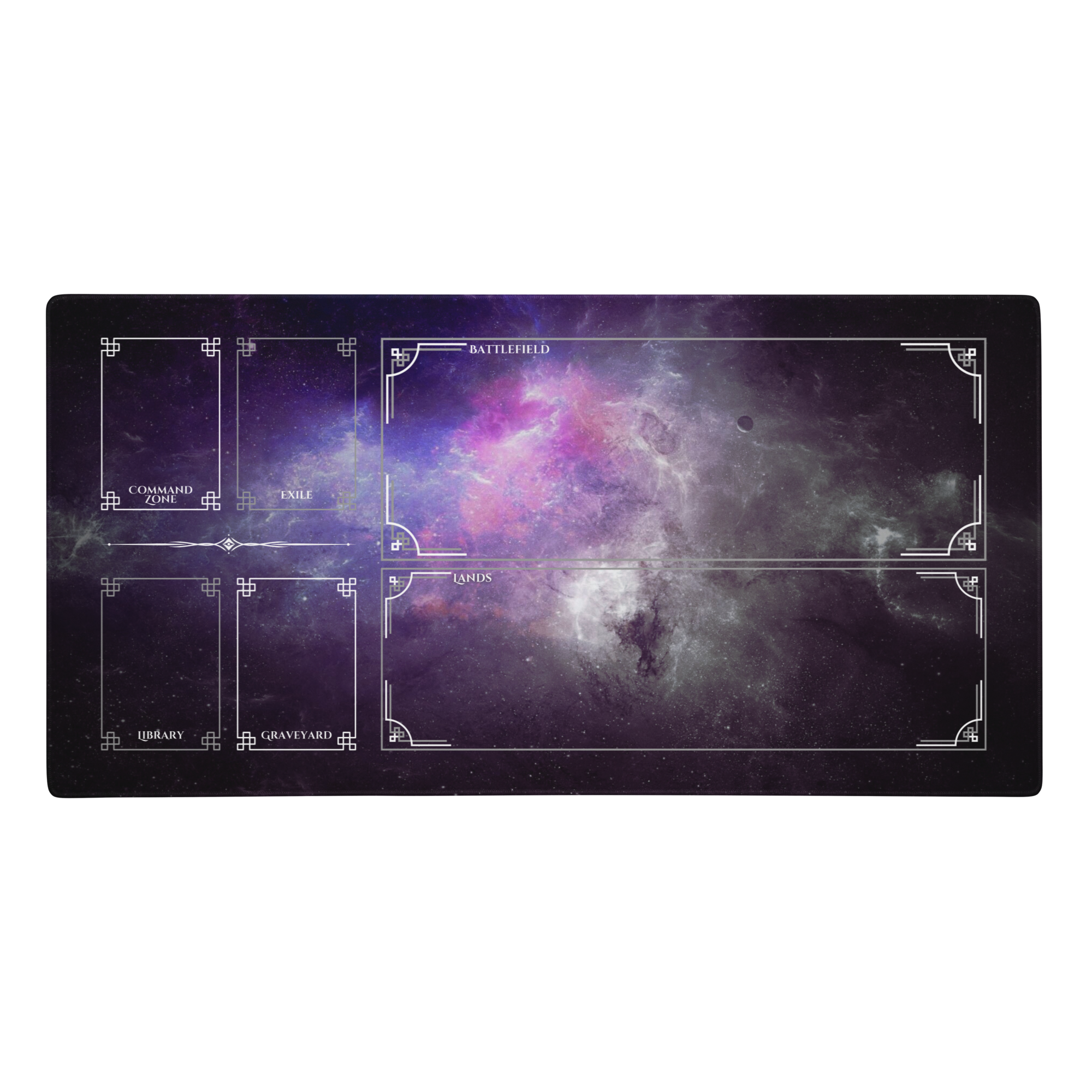 Purple Nebula Gaming Play Mat - 12 Parsecs Designs