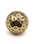 Gold Plated 50mm D100 Die