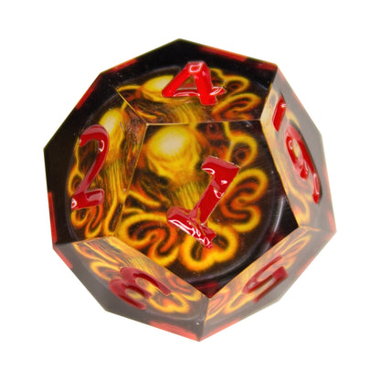 Little Worlds 7pc Resin Dice Set | King Cthulhu